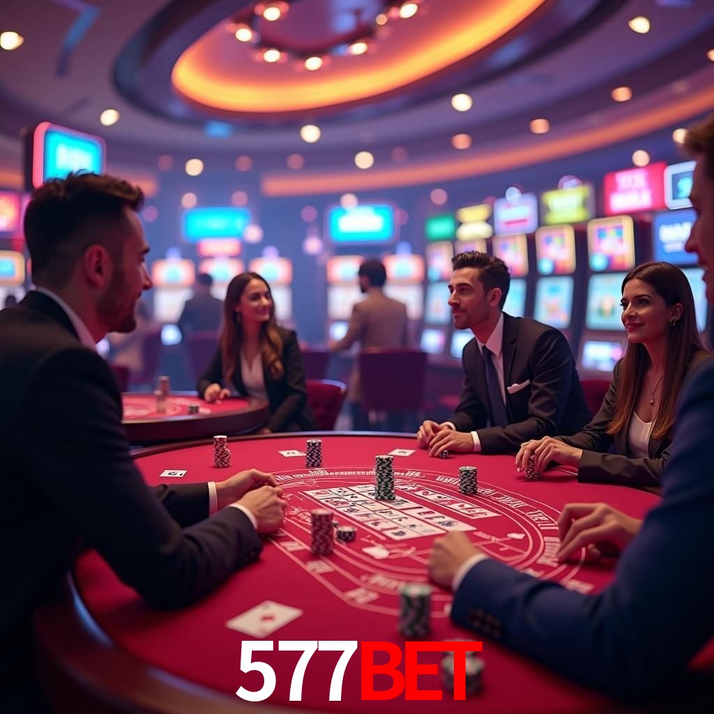 Interface do App 577bet